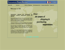 Tablet Screenshot of issusaexports.com